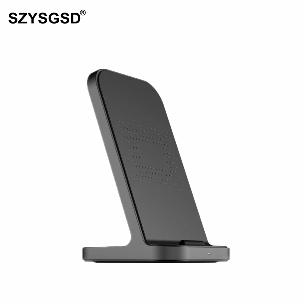 Qi Беспроводная подставка для зарядного устройства для iPhone X XS 8 XR samsung S9 S10 S8 S10E 10W быстрый беспроводной зарядный блок зарядное устройство для телефона