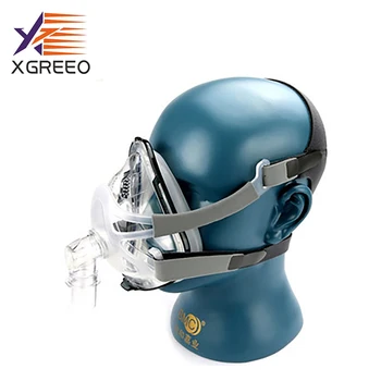 

BMC FM1A Full Face Mask With Headgear For CPAP Machine Air Flow Breath Size S/M/L Snoring Therapy Interface
