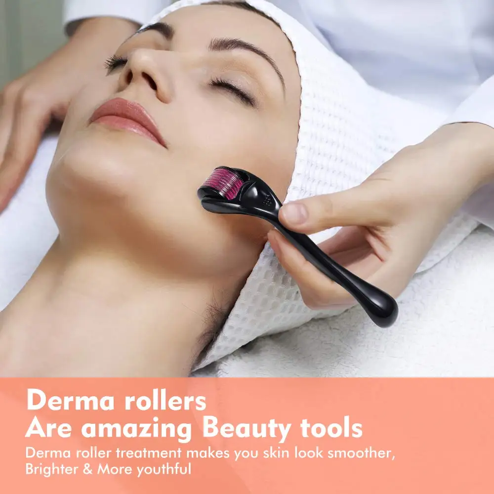 Zdrowa pielęgnacja 540 Derma Roller igła Instrument do twarzy 0.2mm  0.25mm  0.3mm-tytanowe igły narzędzie do pielęgnacji skóry 2 Zdrowa pielęgnacja 540 Derma Roller igła Instrument do twarzy 0.2mm  0.25mm  0.3mm-tytanowe igły narzędzie do pielęgnacji skóry 2