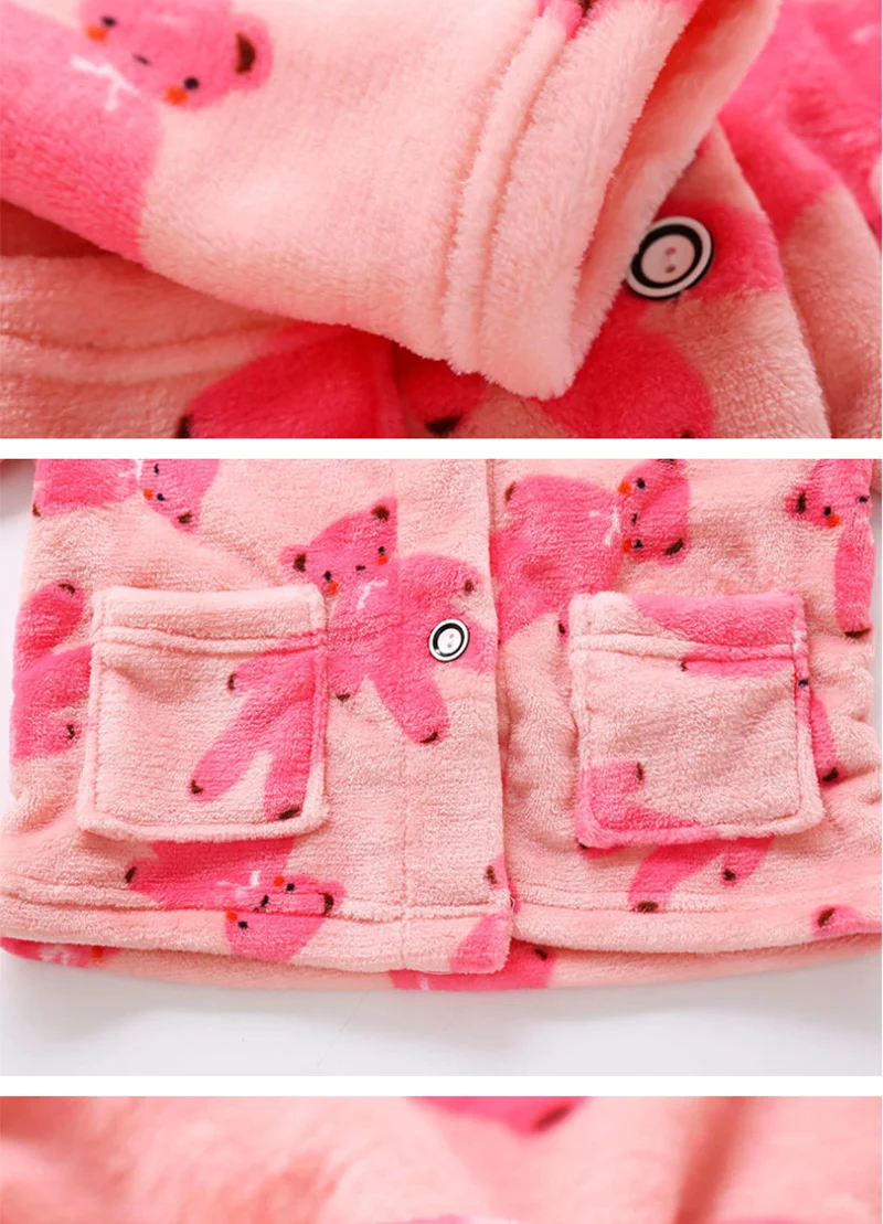 INPEPNOW Flannel Sleepwear Kids Homewear Baby Pajamas for Girls Children's Pajamas for Boys Christmas Pjs Clothes 2-14 Years