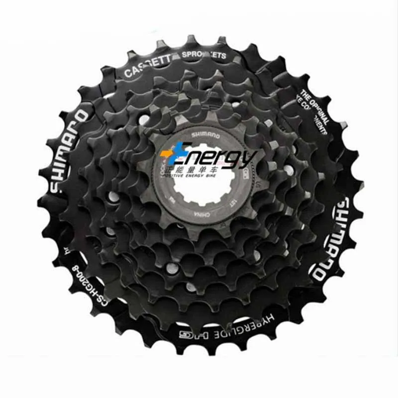 SHIMANO CS-HG200-8 MTB горный велосипед K7 велосипед 8S карта маховик 8 скоростей кассета 12-32T Запчасти для велосипедов 8 s/24 s - Цвет: HG200-8