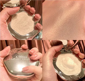 

Glitter Highlighter Facial Bronzer Palette Makeup Face Contour Shimmer Powder Body Base Illuminator Highlight Cosmetic