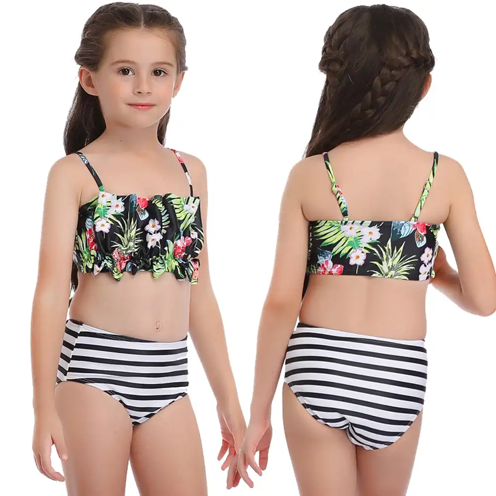 maillot de bain deux pièces fille