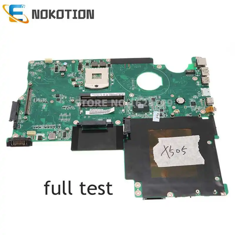 Материнская плата NOKOTION A000053220 DATZ1GMB8E0 для ноутбука TOSHIBA Satellite X500 X505 HM55 DDR3 со слотом