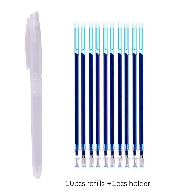 1Set Ink Disappearing Fabric Marker Pen Colored Water Erasable Pen For Quilting Fabric Craft DIY Dressmaking Sewing Accessories 