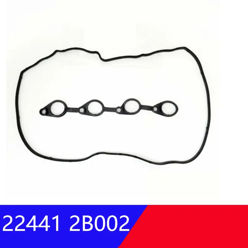 224412B002 прокладка-коромысло Крышка для hyundai I20 I30 Verna kia Soul ceed Rio K2 G4FC двигатель 22441-2B002 |