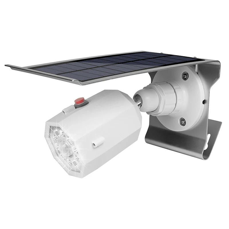 

500LM 10 LED Solar Power PIR Motion Sensor Wall Light Flood Lamp IP65 High Grade