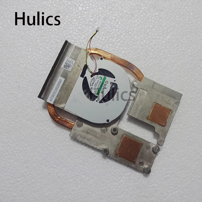 Hulics охлаждающий вентилятор для Dell VOSTRO 3560 V3560 Охлаждающий радиатор вентилятор 06HNV7 6HNV7 AT0OC002FC0 DFS501105FQ0T FB93