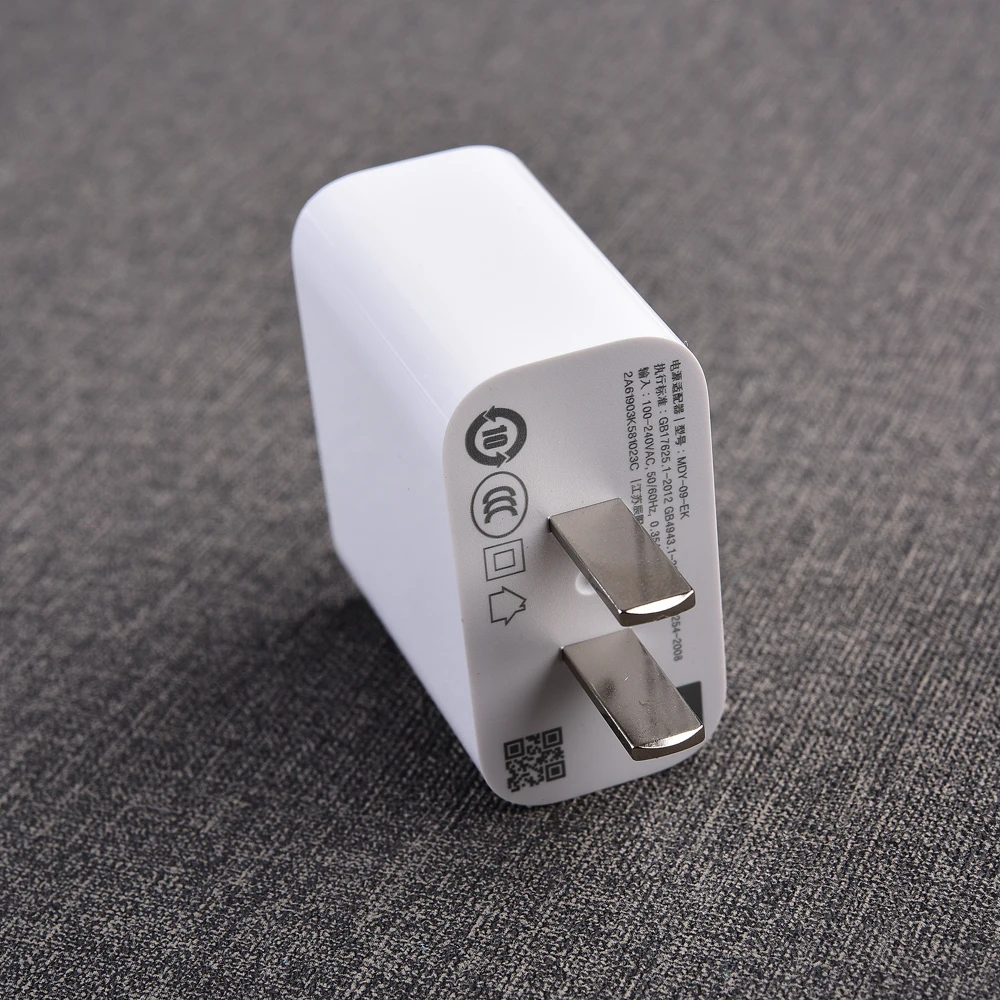 Оригинальное зарядное устройство USB Xiaomi 5 В/2 А EU адаптер Micro кабель передачи