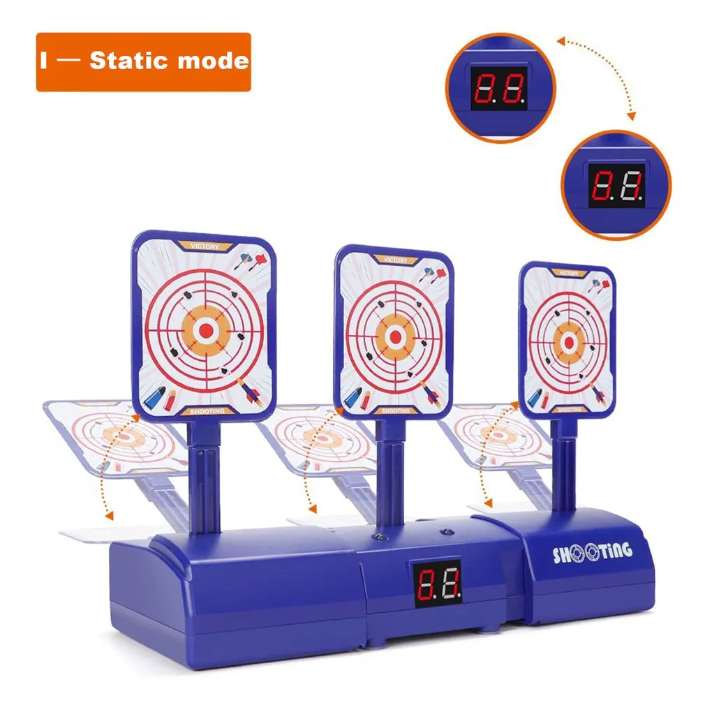 

Electronic Mobile Scoring Target Soft Bullet Gun Water Gun Shooting Electric Target Automatic Return Electric Scoring Target