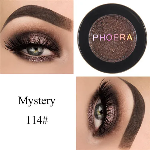 Eyeshadow 114 Горячая мода макияж тени для век мягкие тени с металлическим блеском цвета Тени для век металлическая косметика для глаз все виды кожи Прямая - Цвет: Eyeshadow 114