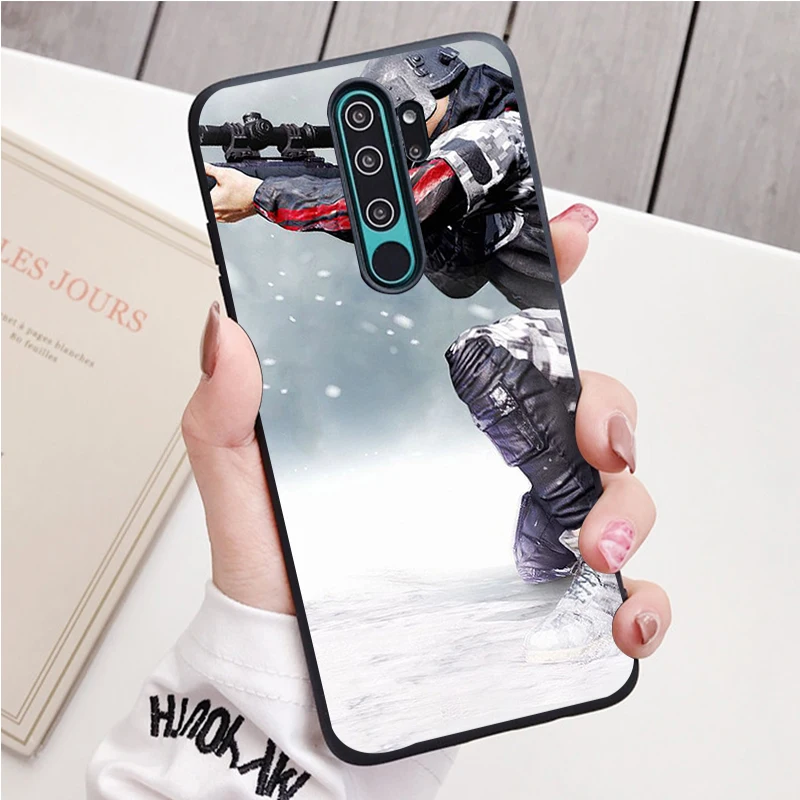 Pubg Silicone Ốp Lưng Điện Thoại Redmi Note 8 7 Pro S 8T Cho Redmi 9 7A Bao xiaomi leather case card