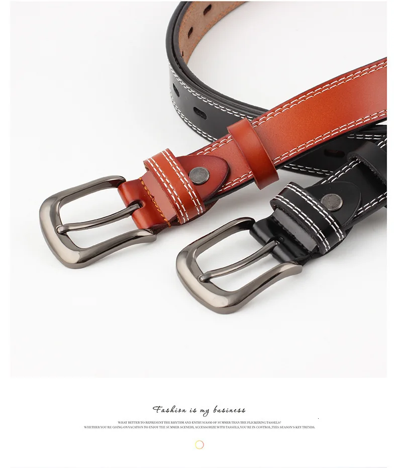 Роскошный мужской бизнес Belts2019 Pin Пряжка из натуральной кожи ремень для мужских джинсов пояс гарантия качества