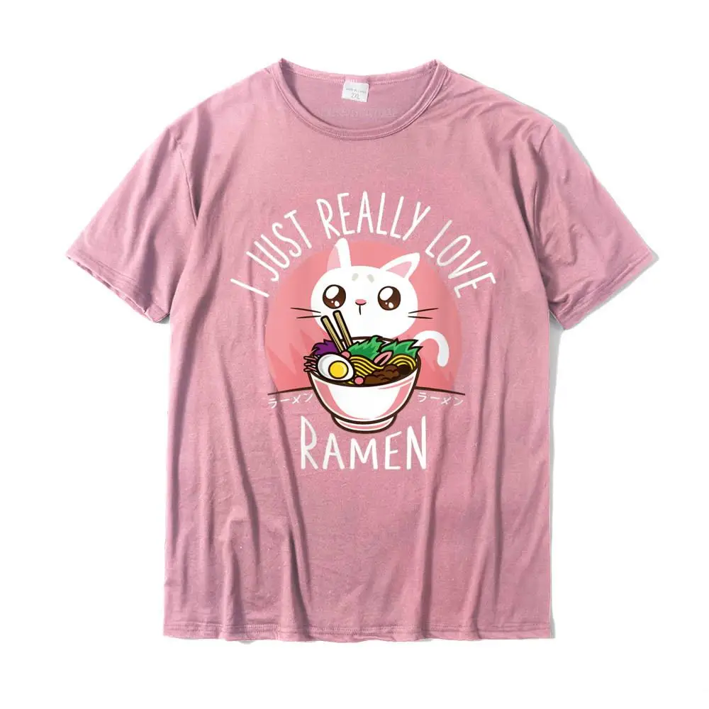 2021 Discount Men Tops Shirts Casual Printing Tshirts Cotton Short Sleeve Casual Tee Shirts Round Neck Free Shipping Womens Love Ramen Japanese Noodles Shirt Kawaii Anime Cat Gifts V-Neck T-Shirt__MZ16622 pink