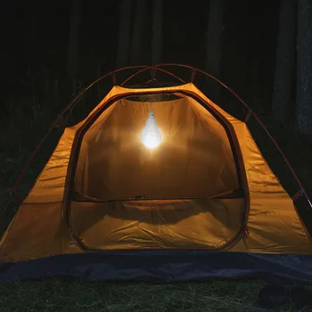 

Camping Light Dimmable LED Light Bulb 5 Lighting Modes USB Rechargeable Hanging Lights Outdoor Light Bulb