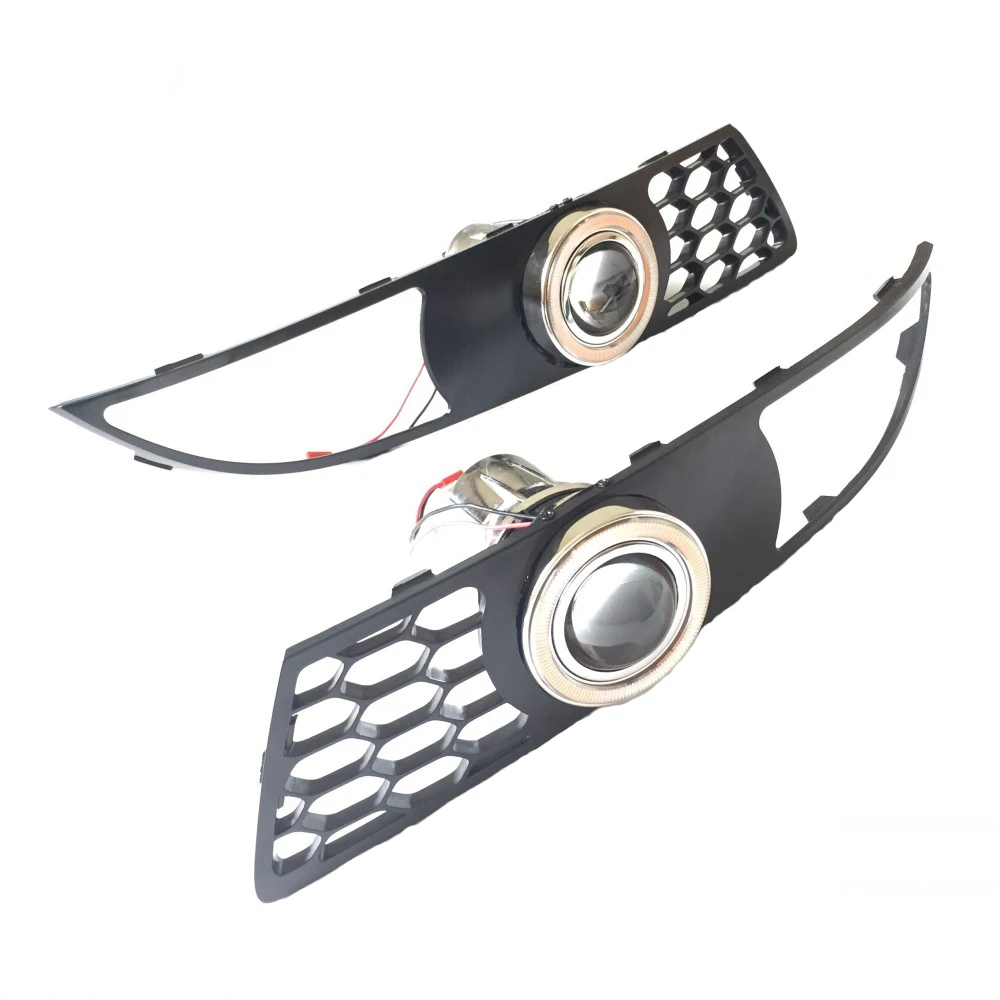 

Противотуманные фары в сборе для Chery A3, J3, M11, M12, Shine Skin, Чили 2008-2015, светодиодные дневные ходовые огни «ангельские глазки», сигнальные огни H11, E13 с одним объективом 12 В