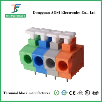 

KF235 dg235 fs260 150PCS PCB Spring Terminal Block FS1.5-04-500-06 Lighting series connectors