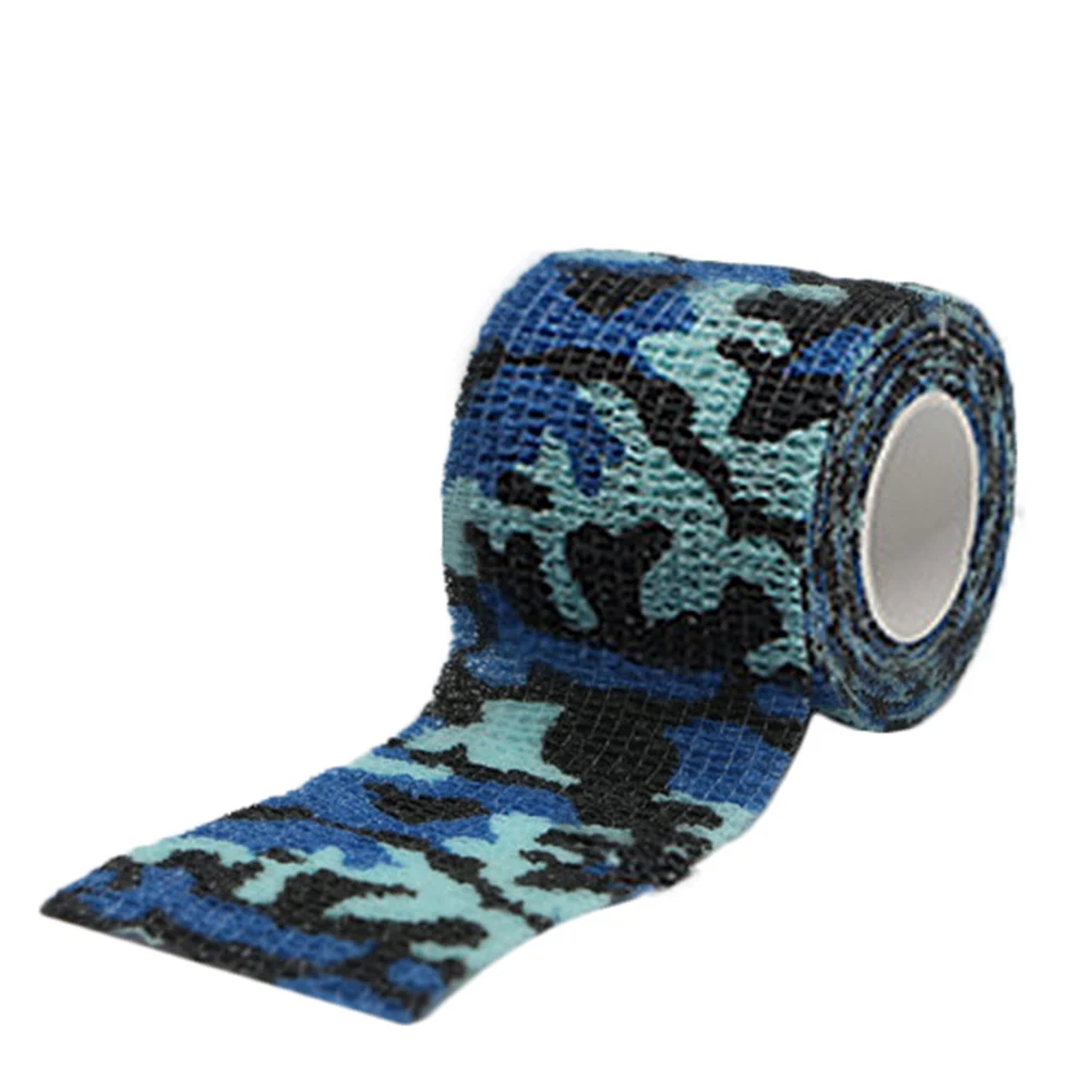 

Pet Multi-functional Self-adhesive Elastic Bandage Non-Woven Fabrics Pets Breathable Tearing Camouflage Bandages for Dogs Cats