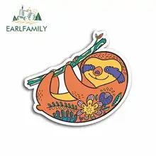 *#Best Price EARLFAMILY 13cm x 11.6cm for Cute Funny Lazy Sloth Funny Car Stickers Vinyl Sunscreen RV VAN Fine Decal JDM Car Accessories *#Best Price EARLFAMILY 13cm x 11.6cm for Cute Funny Lazy Sloth Funny Car Stickers Vinyl Sunscreen RV VAN Fine Decal JDM Car Accessories