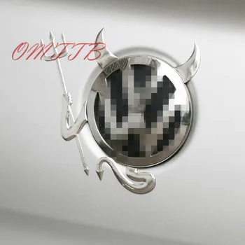 

Car Styling 3D Chrome Funny Car Stickers Little Devil Angel Sticker on Car Automobile Decals Car-Styling emblem badge logo decor