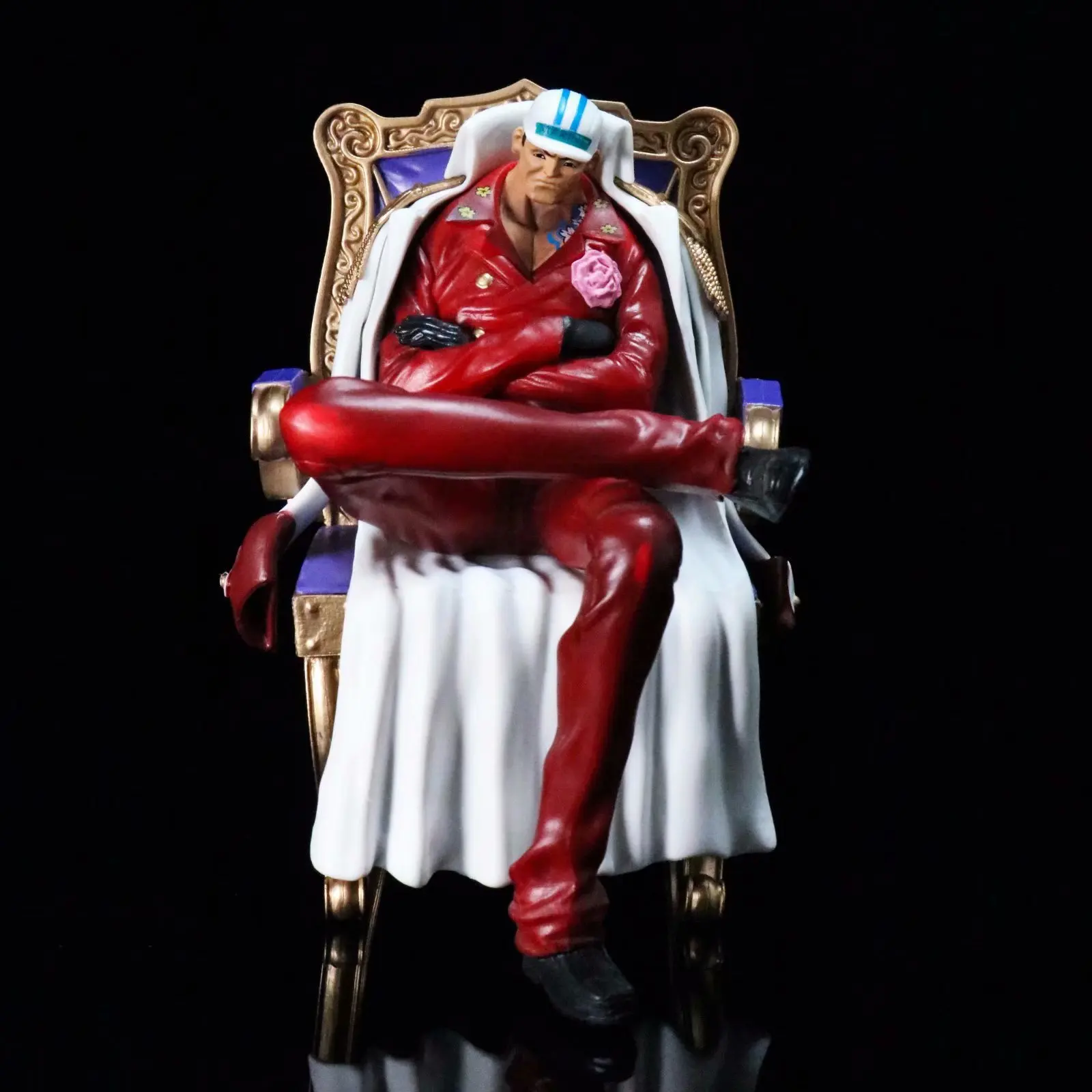 

One Piece/Navigation Navy Three Generals Cousin Greenish Blue Pheasant Yellow Ape sa ka si Base Red Dog Boxed Garage Kit