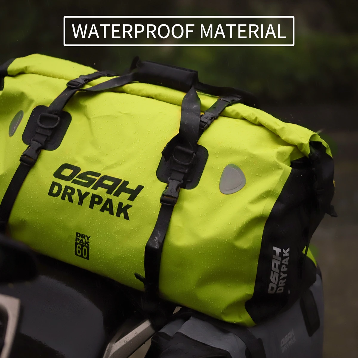 OSAH drypak 40L/60L мотоциклетный Водонепроницаемый сухой мешок пакет для плавания рафтинг Каякинг река треккинг плавающий водостойкий мешок