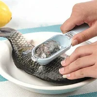 

New Fish Scale Remover Scaler Scraper Cleaner Kitchen Tool Peeler Gadgets Fish Scaler Clam Opener Fishs Clam Scale Scraper
