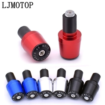 

7/8"22MM Motorcycle CNC Handlebar Grips Handle Bar Cap End Plugs For KTM 525EXR-W For Suzuki GSF600 Bandit BURGMAN 400