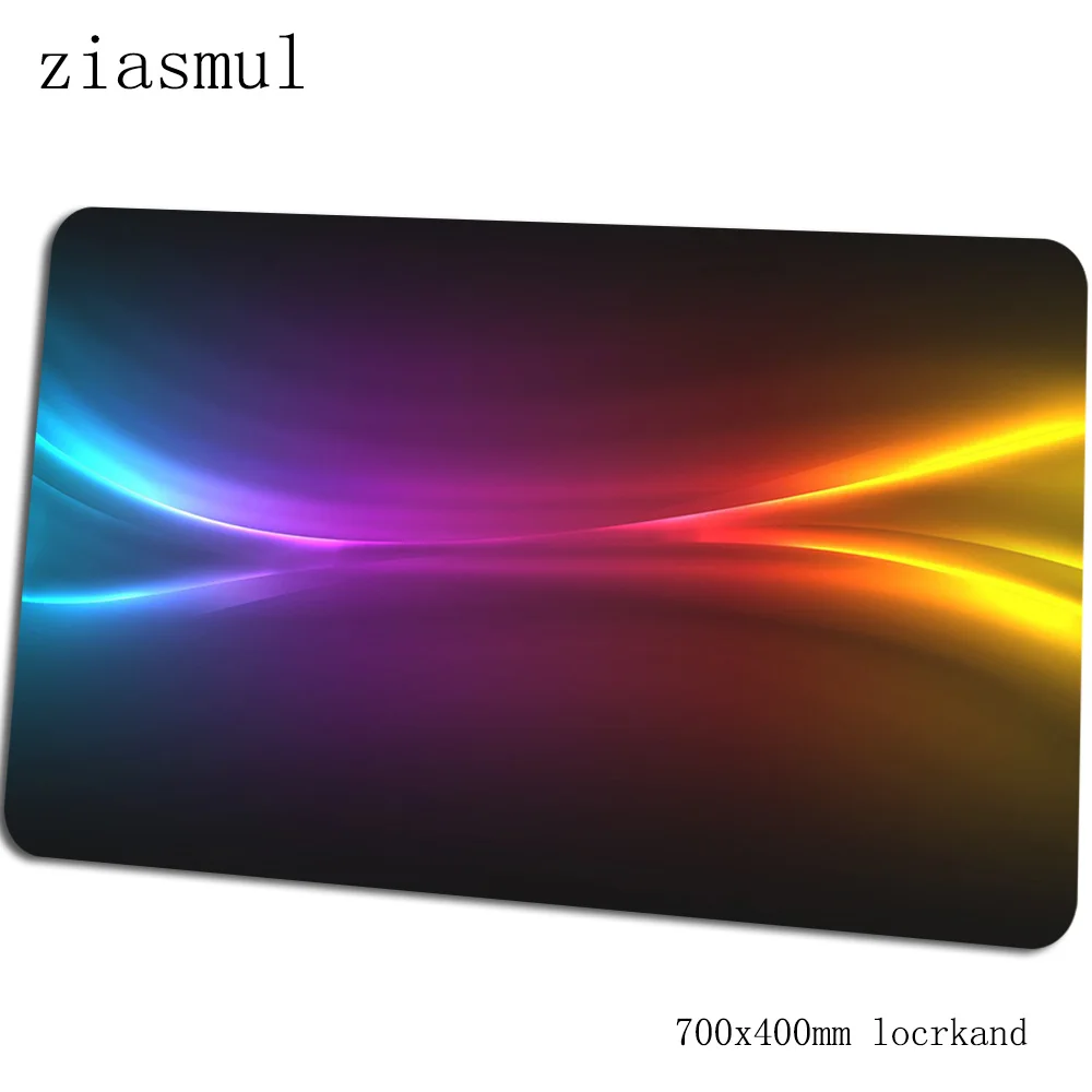 Rgb коврик для мыши геймер 700x400x3 мм игровой коврик для мыши персональный notbook Настольный коврик гель padmouse игры pc gamer коврики геймпад - Цвет: Size 700x400x3mm