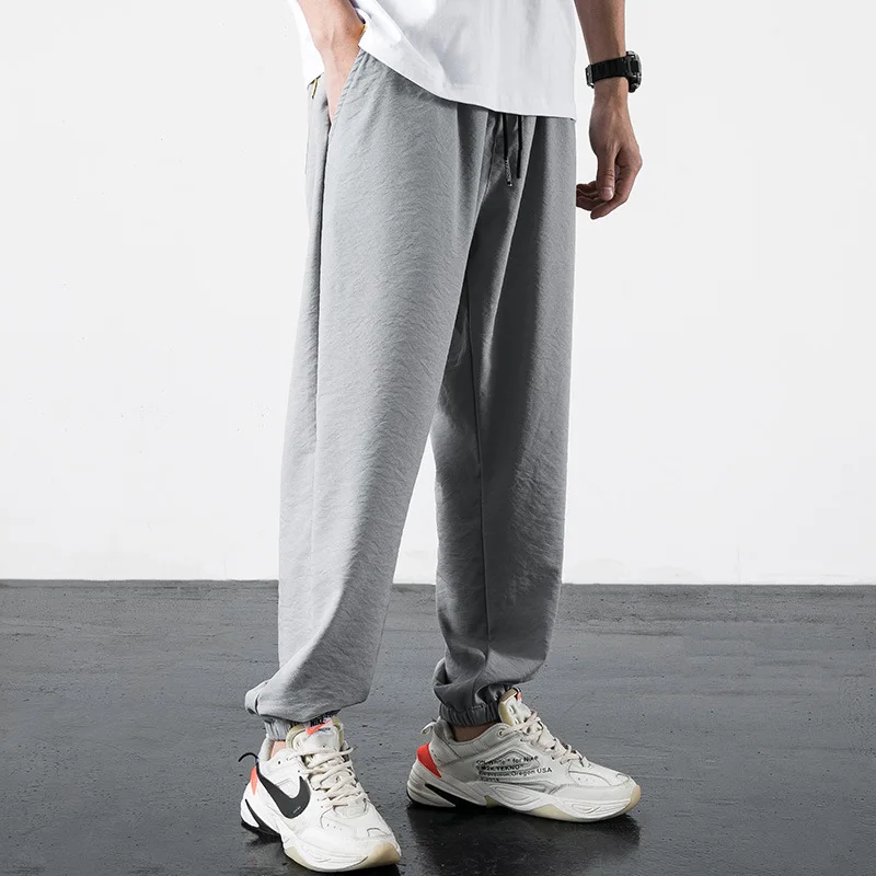 Дропшиппинг мужская спортивная одежда джоггеры летняя Японская уличная хип хоп