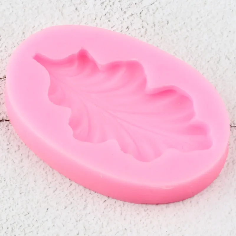 3D Ремесло листьев Fondant Mold перо Торт границы силиконовые формы торт декоративные инструменты ювелирные изделия глины конфеты форма для шоколадной мастики