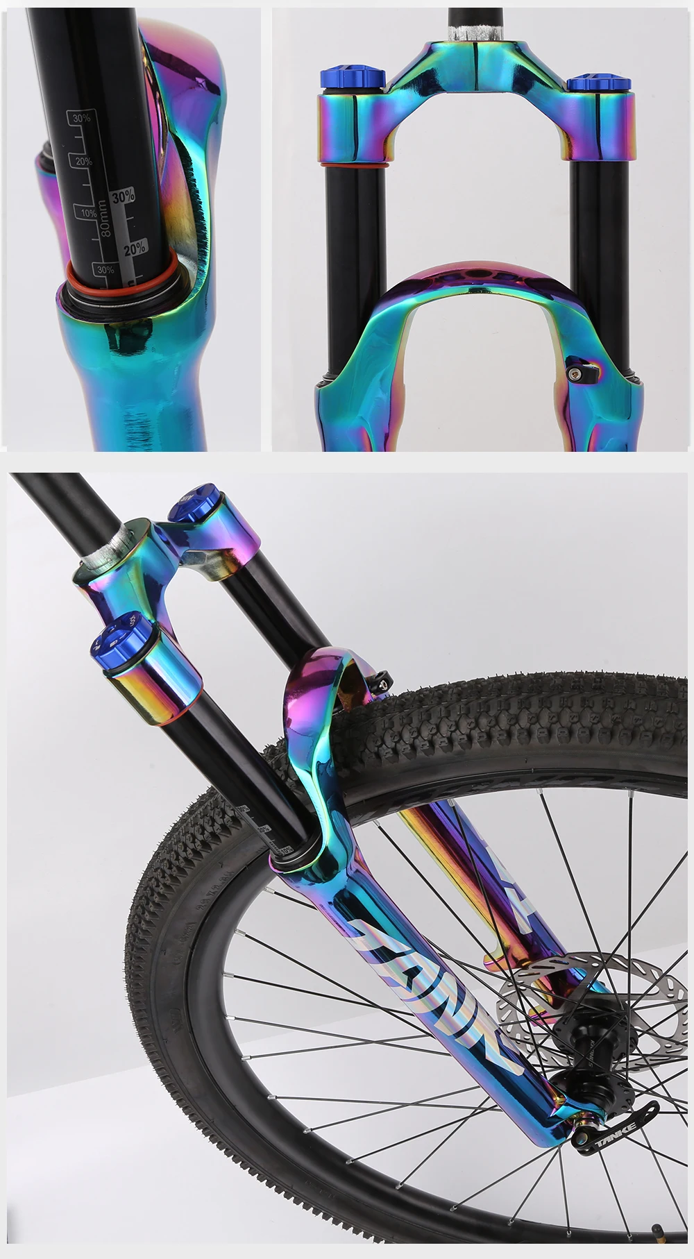 Forcella Rigida Forcella Mtb 26 Forcelle A Doppia Corona Per