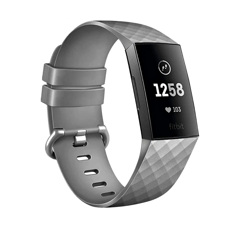 Sport Bands For Fitbit Charge 3 Strap Soft TPU Watch Strap Bracelet Replacement Belt For Fit bit Charge 4 Charge 3 SE Band