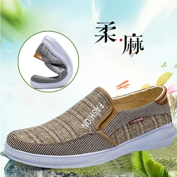 

2019 New Arrival Spring Summer Comfortable Casual Shoes Mens Canvas Shoes for Men Comfort Shoes Brand Fashion Flat Loafers Shoe