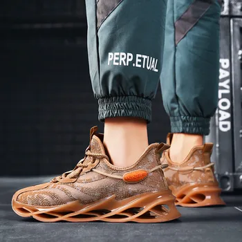 

2020 New Trend Style Men's Casual Shoes Fashion High quality men's shoes hollow and breathable sports casual shoes Masculino