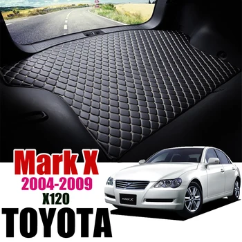

Leather Car Trunk Mat For Toyota Mark X 2004-2009 Trunk Boot Mat X120 Cargo Liners Rear MarkX Liner Pad