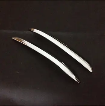 

For Honda JADE 2013-2017 2PCS ABS Chrome Car Rear Protection Angle Anti-Collision Collision Cover Trim Car Styling Accessories