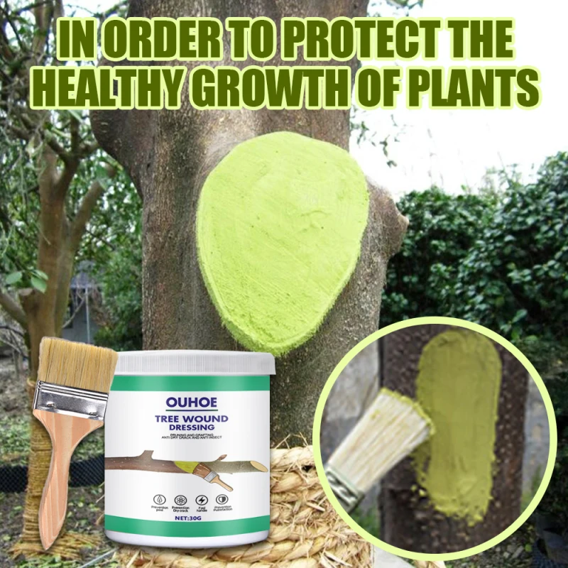 Cortar pasta Bonsai poda mancha agente Dropship 30g árbol herida curación agente de la fruta del árbol sellador poda sellador planta árbol herida