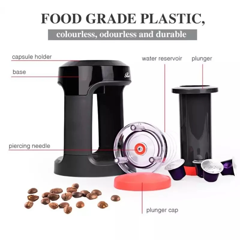 K-Cup Manual Coffee Maker Coffee Brewer 