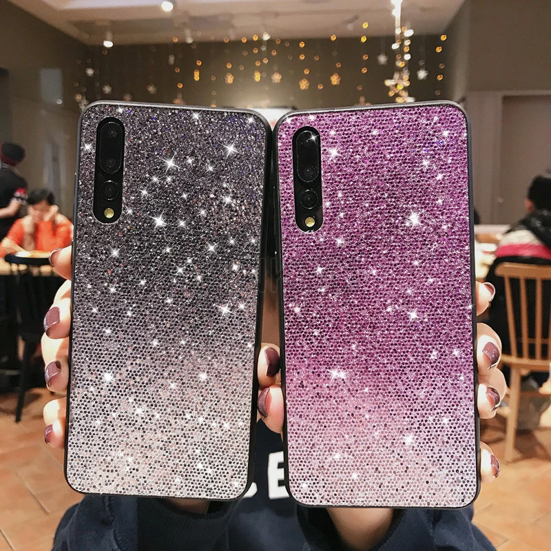 

Shining Glitter Bling Case For Samsung Galaxy A50 A80 A90 A60 A30 A20 A40 A70 case Cover For Samsung Galaxy M30 Phone Bags Coque