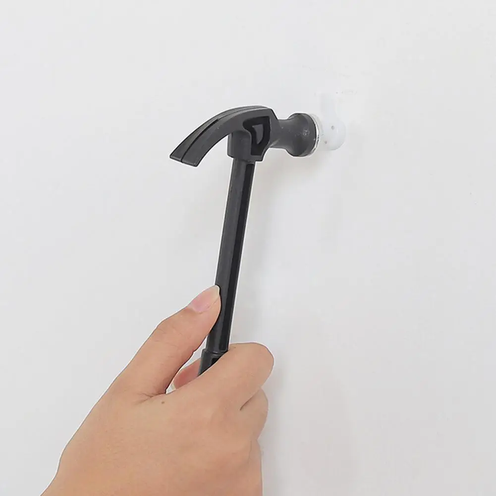 Plastic Handle Mini Hammer Claw Hammer Household Woodworking Nail Puncher Metal Claw Emergency Rescue Tool