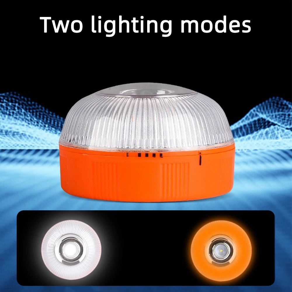 Emergency Light v16 Homologated dgt Approved Car Emergency Beacon Light Rechargeable Magnetic Induction Strobe emergency light car strobe light