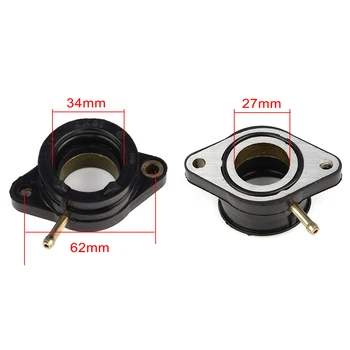 

Black Carburetor Intake Manifold Adapter Joint Boot Holder For Yamaha AG200 36X-13586-01 Motorcycle Accessories