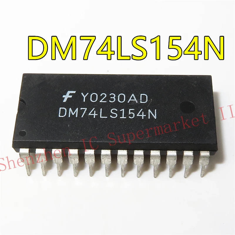 1PCS/lot 74LS154 DM74LS154N SN74LS154N DIP24 In Stock | Электронные компоненты и принадлежности