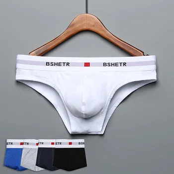 

New Sports Fun Breathable Underwear Men's Triangle Underwear Cotton Men's Underwear Bikini Sexy Men