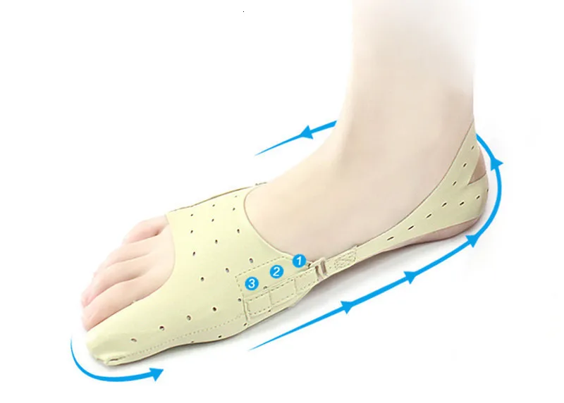 2 шт. Hallux корректор для косточки на ноге разделитель пальцев косточка на большом пальце профилактика бурсита Регулировка боли выпрямление согнутых ног Уход за ногами