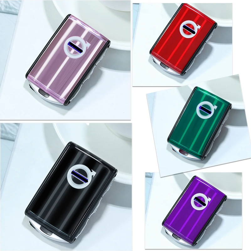 Environmental Protection Resin Key Case Shell Cover For Volvo S90 XC90 XC40 XC60 T5 T6 T8 V90 Polestar 2 Car Auto Accessories