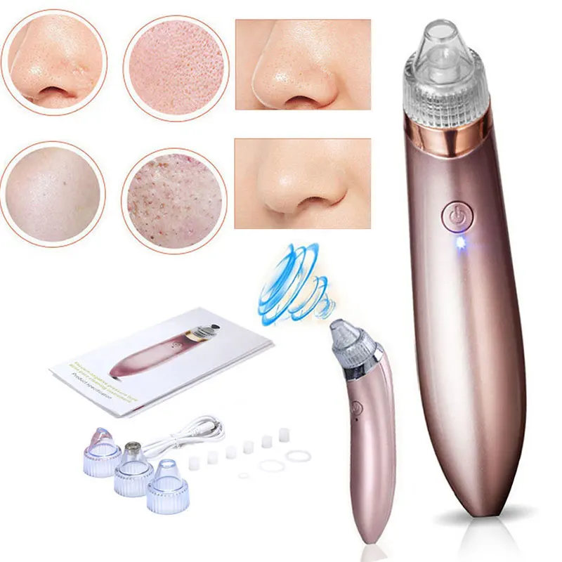

Vacuum Facial Clean Machine Acne Cleaner ABS Blackhead Remove Suction Skin Care Dirty Pore Clear Cosmetic Instrument Beauty Tool