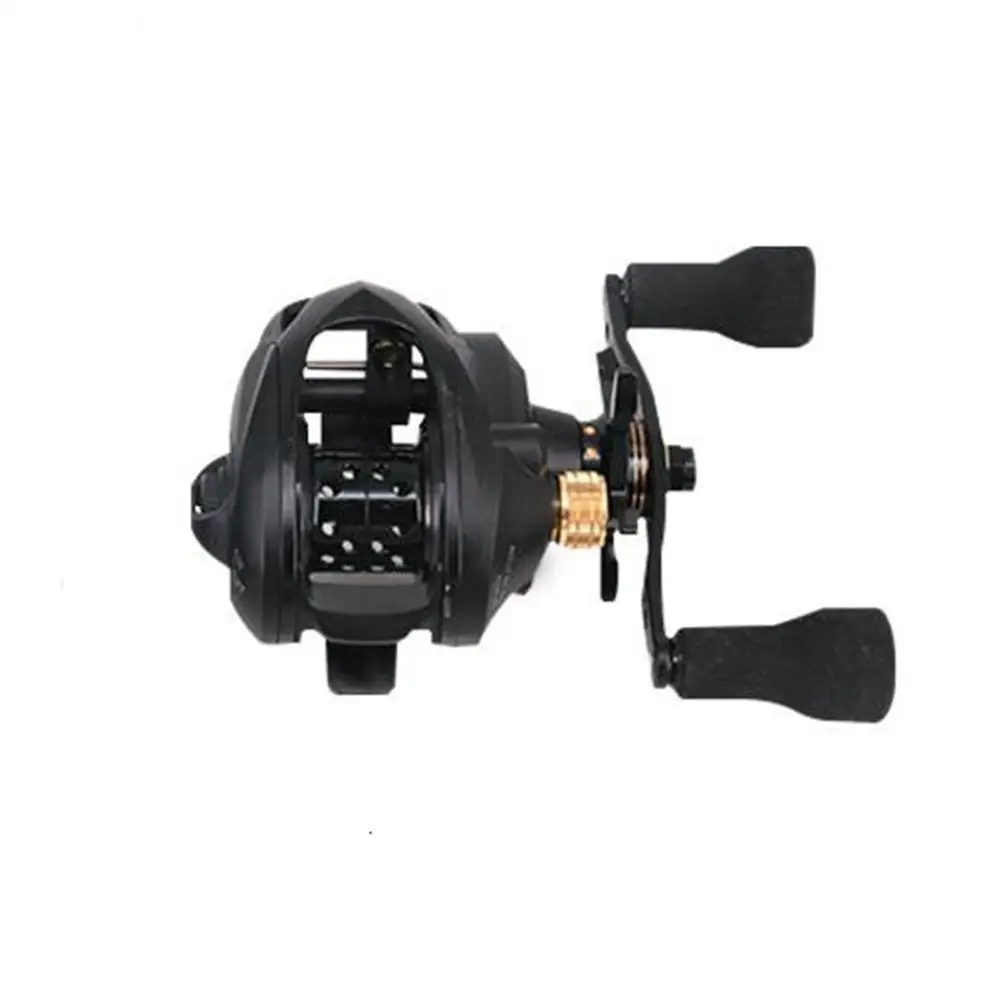 MeterMall Rocker Arm Long Distance Casting Low-Profile Reel Fishing Reel Water Droplet Road Sub-wheel Lightweight Fishing Reel - Цвет: AKS150 (right)