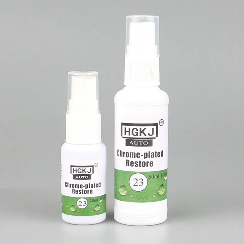 Car Chrome Refurbishment Agent Rust Refining Cleaning Agent Rust Inhibitor Remover 20/50ML car paint remover